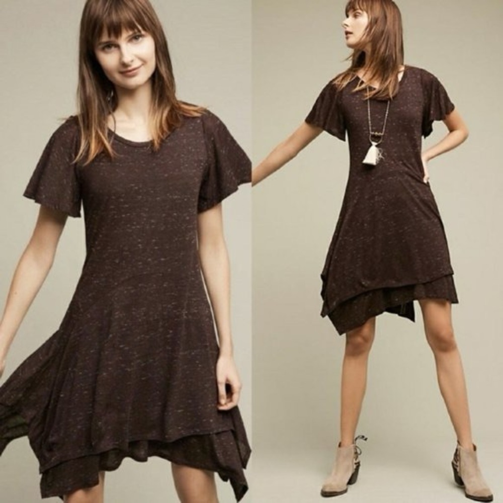 Anthropologie Dolan Left Coast Melanie Knit Dress Size Medium EUC